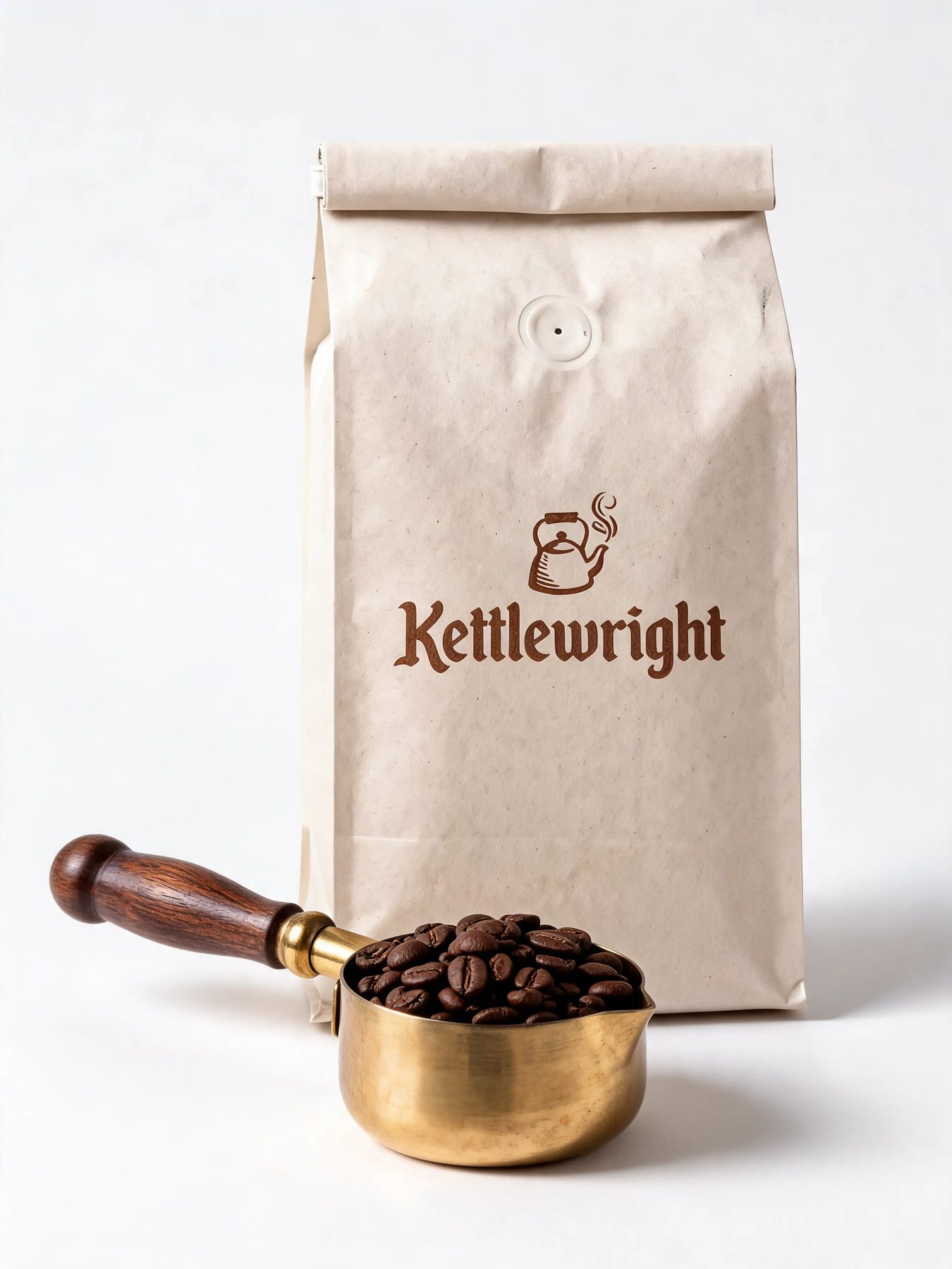 Brass Coffee Scoop